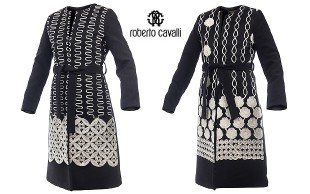 پالتو طرح دار Roberto Cavalli