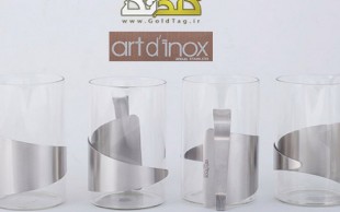 ست لیوان استیل art