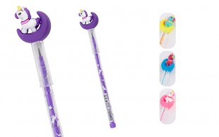 پک چهار عددی مداد فشنگی فانتزی