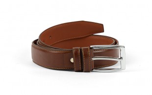 کمربند سگگ دار چرم طبیعی