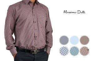 پیراهن مردانه طرح Massimo Dutti