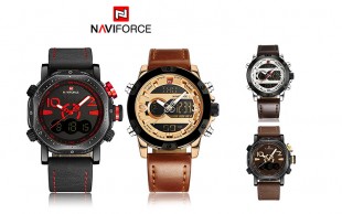 ساعت دو زمانه مردانه Navi Force