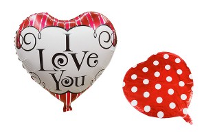 بادکنک فویلی  LOVE U