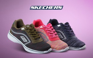 کتانی زنانه طرح Skechers مدل GO CITY