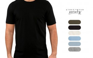 تیشرت مردانه ساده Street Wear Society