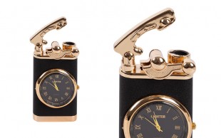 فندک ساعت‌دار هندلی Lighter