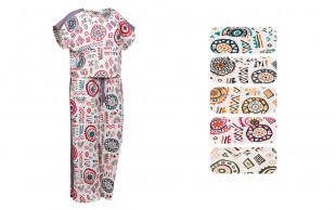 ست کراپ و شلوار طرحدار