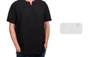 تیشرت یقه کوبایی مردانه