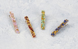 گیره مو کریستالی