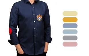 پیراهن مردانه آستین بلند طرح Polo