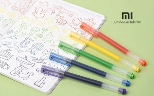 پک 5 عددی روان نویس رنگی Xiaomi Jumbo