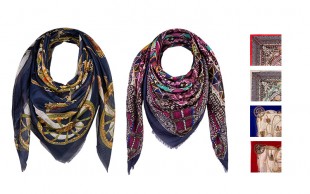 دو مدل روسری قواره دار