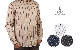 پیراهن راه راه مردانه polo