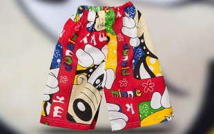 شلوارک بچه گانه کارتونی