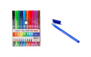 پکیج ده عدد خودکار رنگی Zhiji