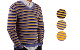 بافت راه راه یقه هفت Polo