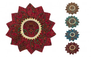 رومیزی ترمه طرح ستاره