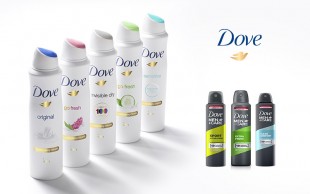 اسپری بدن ضد تعریق Dove