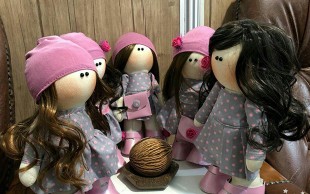 ساخت آویز عروسک روسی در هنر ماندگار پارسی