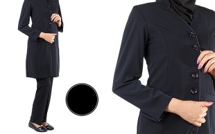 مانتو و شلوار کرپ رسمی