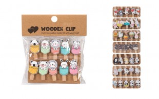 گیره چوبی WOODEN CLIP