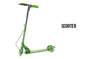 اسکوتر با چرخ چراغدار