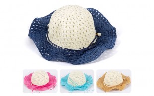 کلاه حصیری دخترانه