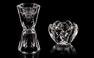 جا شمعی شیشه ای