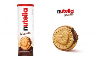 بیسکوییت کرمدار nutella