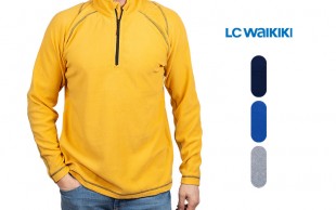 پلار نیم زیپ مردانه LC Waikiki