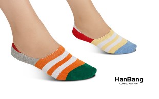 جوراب کالج طرحدار HanBang