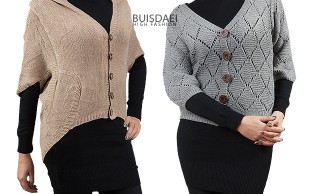 ژاکت بافت زنانه BUISDAFI