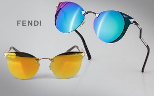 عینک آفتابی زنانه Fendi مدل Rimless bottom