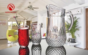 پارچ و لیوان نوری تازه مدل اپرا