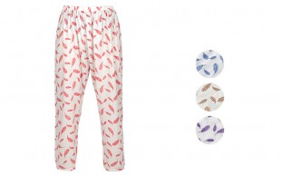 شلوار راحتی زنانه طرح پر