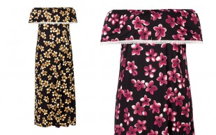 پیراهن دکلته ساحلی Blooming