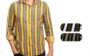 پیراهن مردانه طرح دار Classic