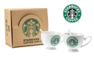 ست ماگ و قاشق STARBUCKS کد 752
