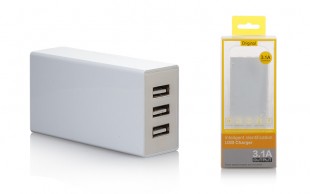 شارژر USB سه پورت