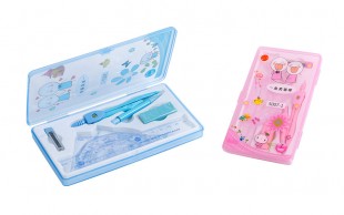 ست 7 تکه پرگار و خط کش AOSDU