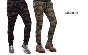 شلوار اسلش کتان Pull&Bear