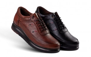 کفش چرم طبیعی مردانه ecco