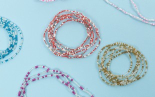 دستبند منجوقی چند دور