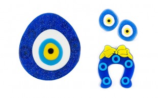 استیکر سیلیکونی چشم نظر