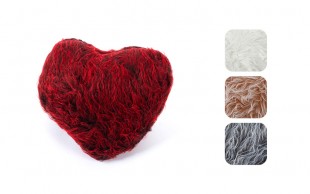 کوسن طرح قلب پولیشی