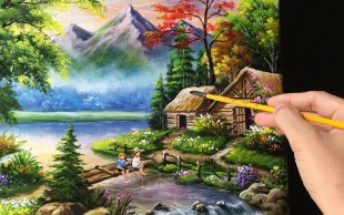 آموزش نقاشی موسسه کارینا