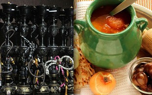 دیزی و سرویس چای و قلیان سرای سنتی دیپلمات