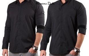 پیراهن مشکی مردانه Massimo Dutti