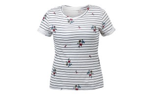 تیشرت زنانه طرح Flower Print