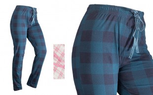 شلوار راحتی چهارخانه زنانه